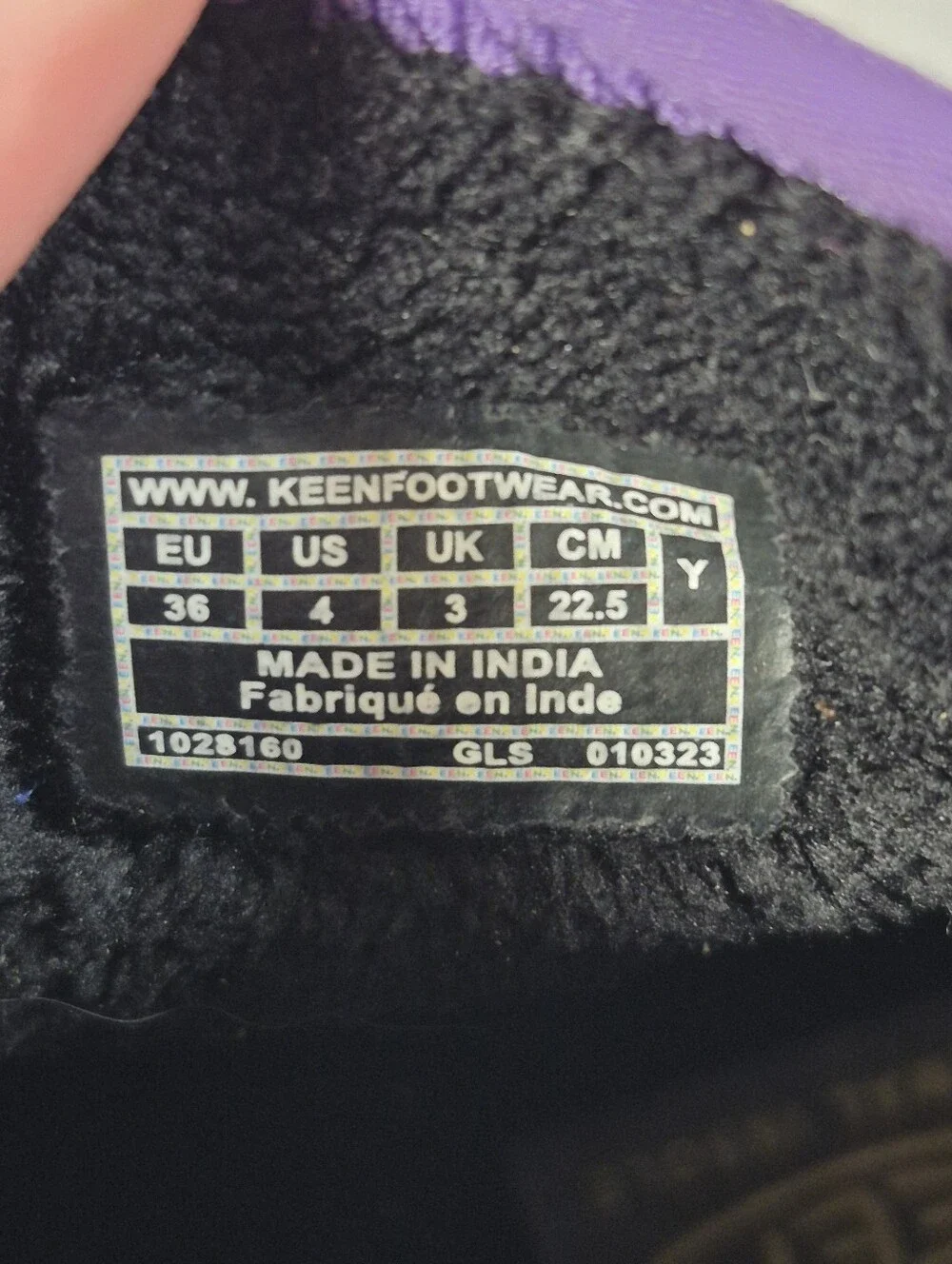 KEEN Howser II Chukka Mid Boot Waterproof Girls Tillandsia Purple Size 4